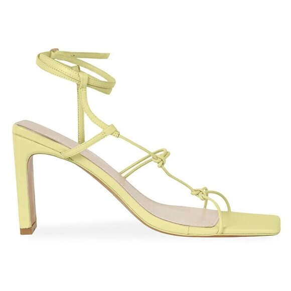 NWT: Jonathan Simkhai Nikki Strappy Squared Toe Sandal - Picture 1 of 11